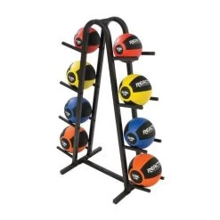 BSN Champion Barbell Double Medicine Ball Rack