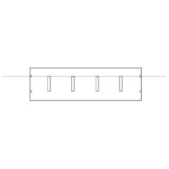 BSN EZ-Fold Football Hash Mark Stencil