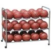 BSN Double-Wide Ball Cart -Ball Sports Equipment bb 1237634 a X