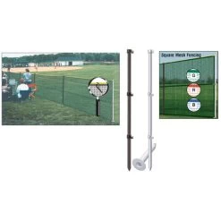 BSN Outfield Fencing Pack W/Smart Pole Set