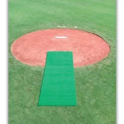 BSN Turf Pitcher's Mat - Green 6' X 12'