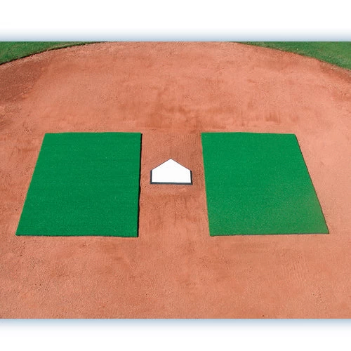 BSN Turf Batter's Mats-Green 3' X 7' 3 BSN Turf Batter's Mats-Green 3' X 7'
