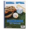 BSN Baseball/Softball Scorebook Oversized -Ball Sports Equipment bs mcbigbok a xxx X