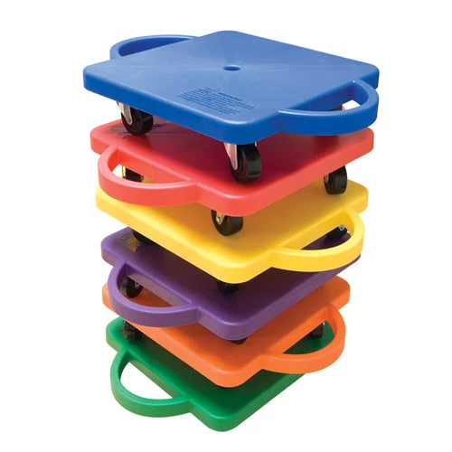 BSN Safety Guard Scooter Boards Set Of 6 3 BSN Safety Guard Scooter Boards Set Of 6