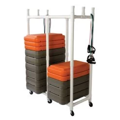 BSN Fitness Steps Storage Cart
