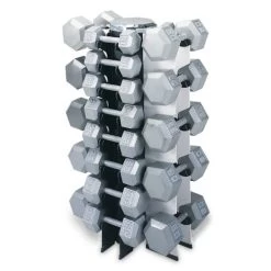 BSN 4 Sided Vertical Dumbbell Rack