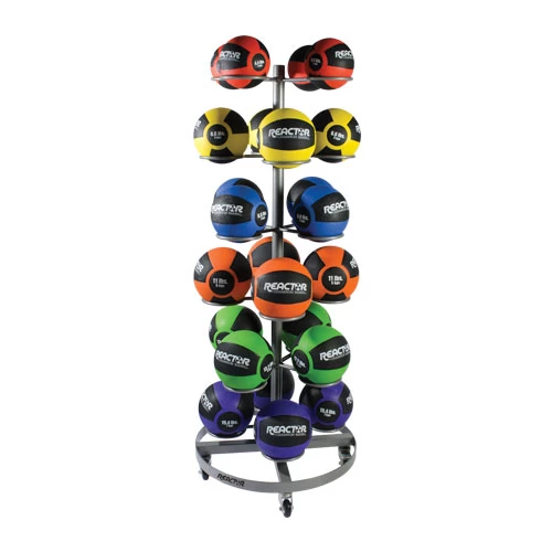 BSN 6-TIER ROLLING MEDICINE BALL RACK 3 BSN 6-TIER ROLLING MEDICINE BALL RACK
