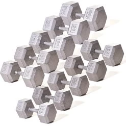 BSN Hex Dumbbell Set (55-100 Lb.)