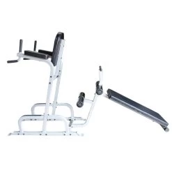 BSN Ab Exerciser/Dip Station & Sit Up Board Combo