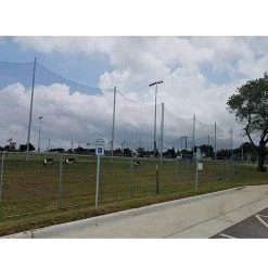 BSN Alumagoal Backstop 21' X 65' 4" Mesh Replacement Net