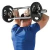 BSN Champion Barbell Chrome Olympic-Style Tricep Bomber -Ball Sports Equipment wght124 X